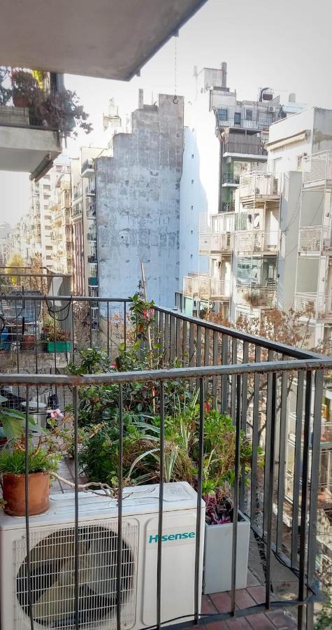 布宜诺斯艾利斯Depto 2 Ambientes Muy Luminoso Con Wifi Y Vista A La Plaza公寓 外观 照片