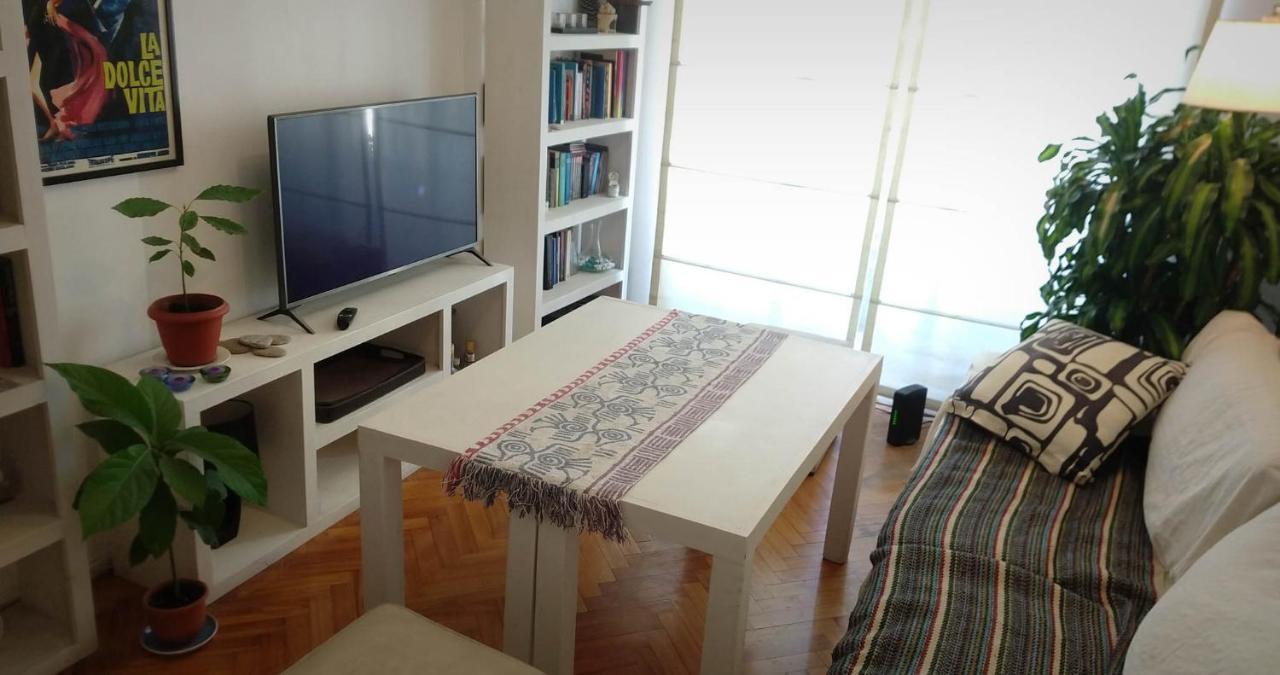 布宜诺斯艾利斯Depto 2 Ambientes Muy Luminoso Con Wifi Y Vista A La Plaza公寓 外观 照片